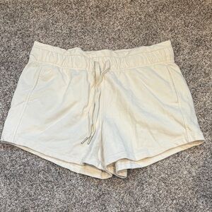 Women's Cream Shorts